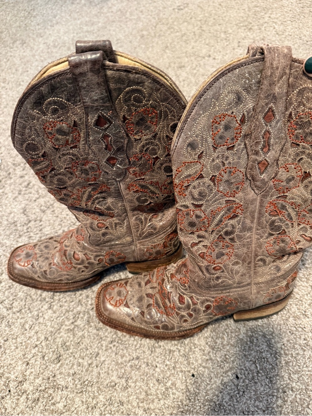 Womens Western Corral Boots — Size 7M